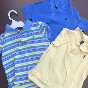 Set of 3 Ralph Lauren polo shirts